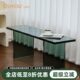 欧又北欧亚克力创意长凳网红家用卧室透明床尾凳现代阳台休闲凳子