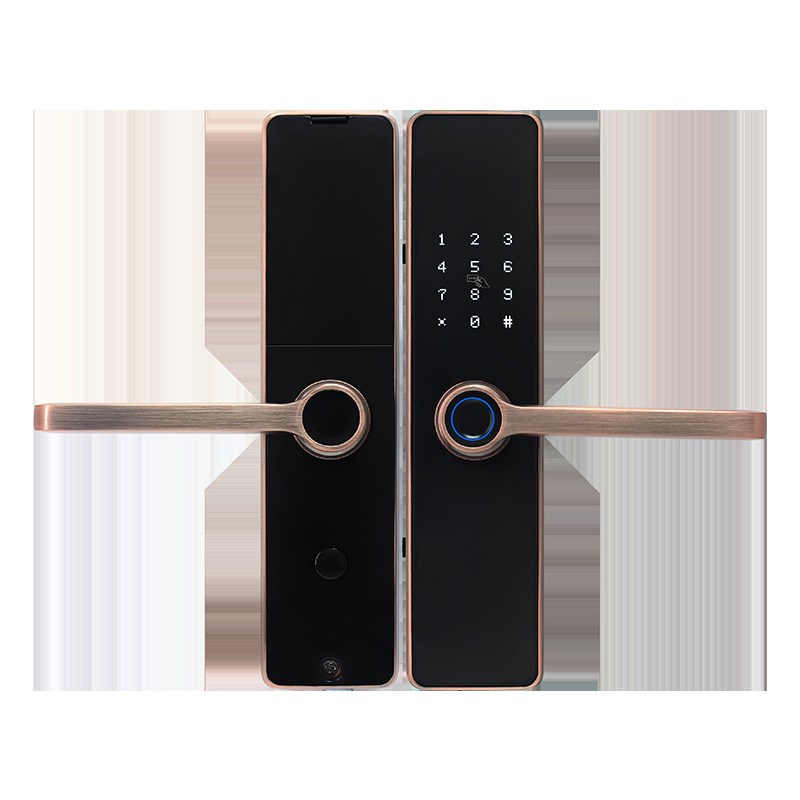 木门 室内门密码锁o 电子智能门锁 房间我是家用半自动指纹锁
