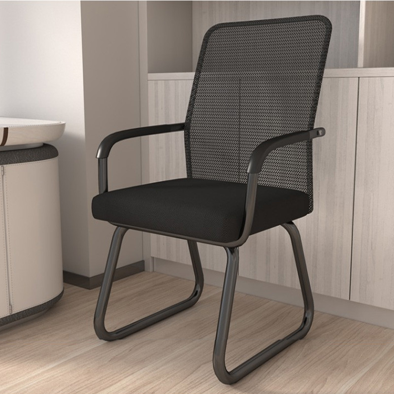 办公椅家用舒适久坐电脑椅弓形会议职员椅麻O将椅学生宿舍靠背椅