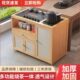 厂家移动小茶桌家用茶台实木茶车烧水壶一体茶水柜带轮茶边几功夫