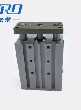YRO岳荣三轴三杆气缸MGPM25-10-20-25-30薄型带导杆气缸MGPL25-50