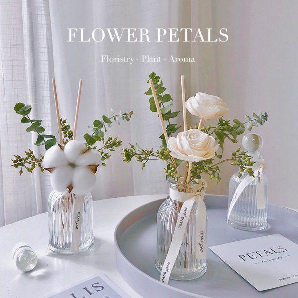 干花无火香薰家用室内栀子花卫生间厕所扩香持久家居摆件香氛精油,家居饰品,香薰摆件,淘宝优惠券,粉丝福利购,淘宝优惠卷