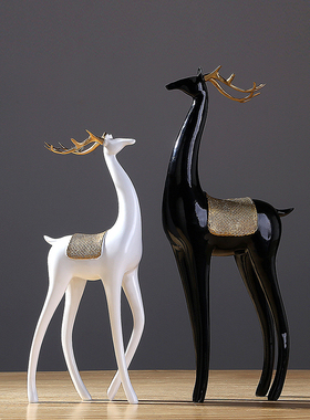 电视柜陶瓷摆件现代m欧式简约家居客厅酒柜装饰品书房玄关创意礼