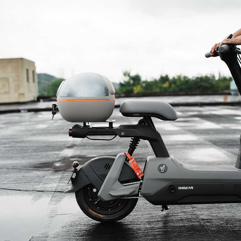 适用九/号电动车V30C尾箱直上后备箱V30C防水储T物箱后尾架改装件