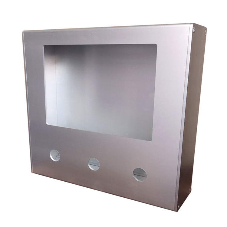 威纶7寸触摸屏安装盒 控制箱 人机界面盒子 PLCS文本铝合金 电控