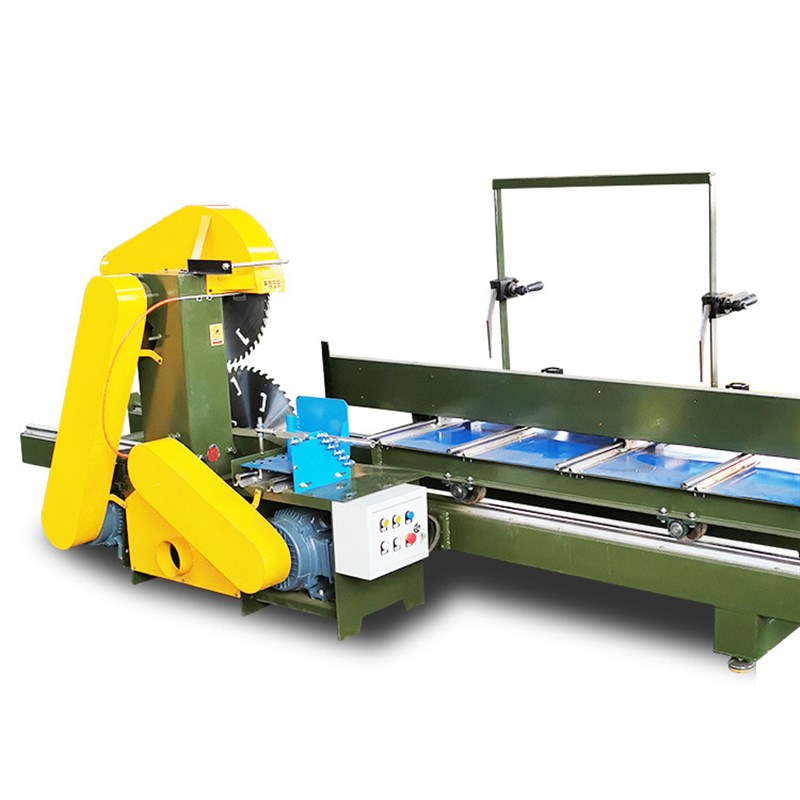 圆木推台锯大型自动精密原木开料锯电动I跑车开板锯木工机械推台