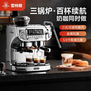 Stelang/雪特朗 ST-530ET咖啡机家用商用全半自动意X式现磨豆一体