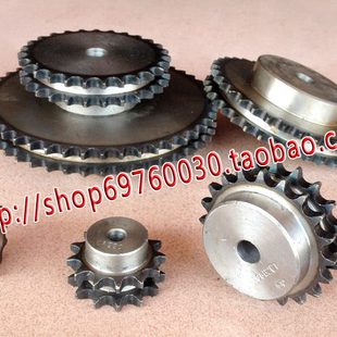 4分双排链轮 08B齿台轮 4分31齿(08B31T) 配4分双排(08B-2)链条用