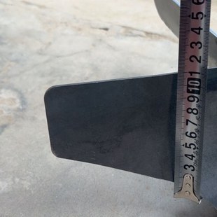 微耕机开沟器犁头多头开沟器加厚小犁头开沟器新款手扶起垄犁