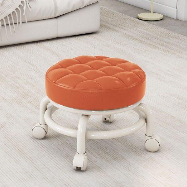万向轮静音移动靠背家用滑滑凳客厅茶几矮凳宝宝学步凳皮凳,住宅家具,矮凳,淘宝优惠券,粉丝福利购,淘宝优惠卷
