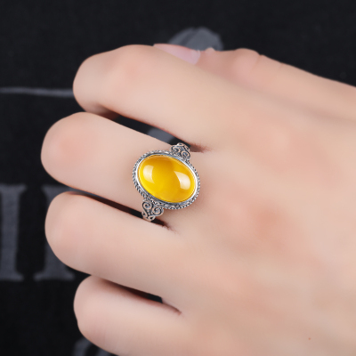 S925银戒指空托戒托7*9 9*12 8u*10 10*14 12*14 13*16 10*12 9*1