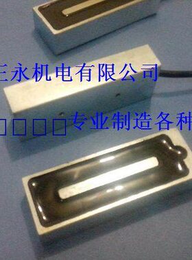 正永厂家 定制矩形吸盘式电磁铁ZYE1-PF1003520 吸力400N