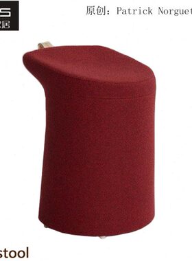 初森家具Lilla Stool丽拉凳定型棉布艺皮艺单椅简约现代风矮凳