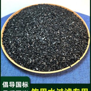 家用净水活性炭散装饮用水过滤器水质净化饮水机滤芯用椰壳颗粒碳