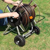 意大利嘉霸自动收管卷管器 家用花园软管推车 浇花水管收纳浇水车