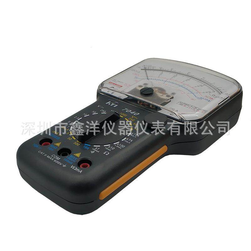 科泰指针式万用表KT7040,外观设计,机械仪表 带防摔保护套