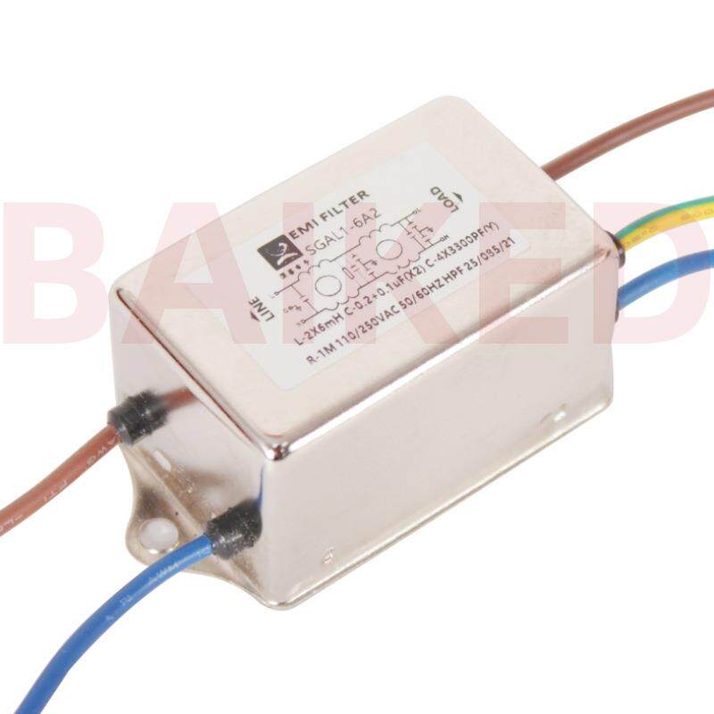 EMI FILTER SGAL1-6A2 交流单相高性能滤波器 110/250VAC 50/60HZ