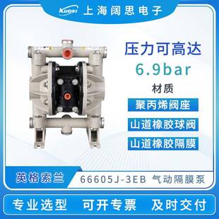 ARO英格索兰气动隔膜泵66605J 3EB工程塑料气动泵污水处理自吸泵