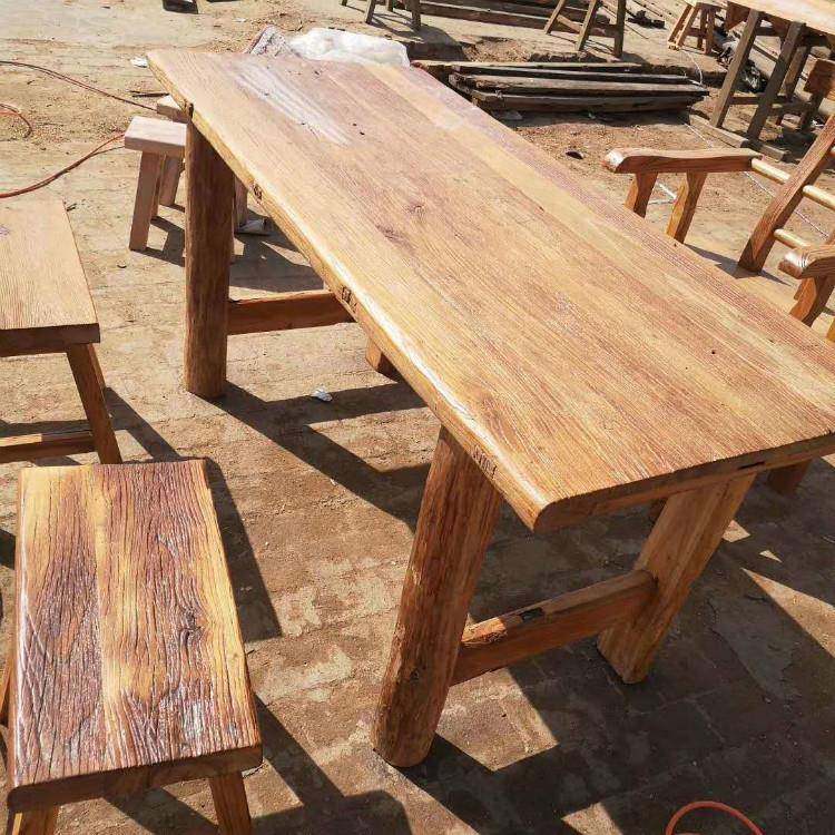 中国风老榆木茶桌复古怀旧风化板旧木板茶台茶几餐台木质茶桌椅,纺织面料/辅料/配套,纺织机械配件,淘宝优惠券,粉丝福利购,淘宝优惠卷