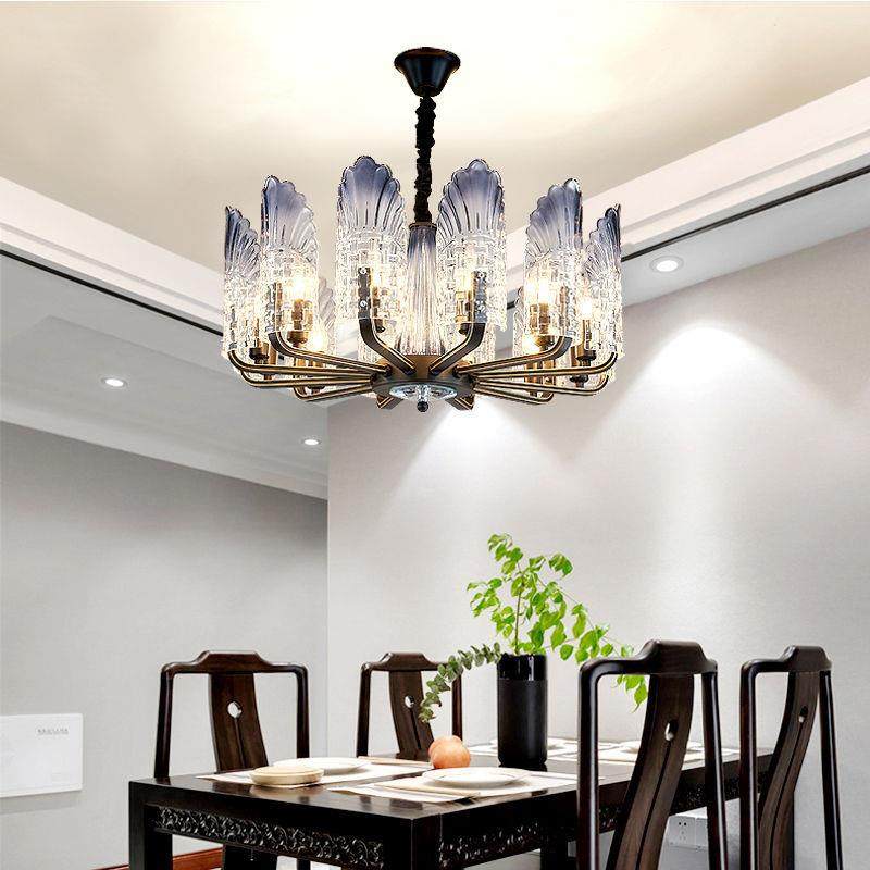 新中式孔雀客厅灯后现代水晶灯设计师创意简约餐厅卧室别墅灯,家装灯饰光源,智能吊灯,淘宝优惠券,粉丝福利购,淘宝优惠卷