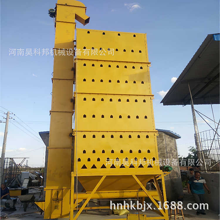 新型粮食谷物烘干塔烘干效率高 200吨大型粮食谷物烘干塔报价表