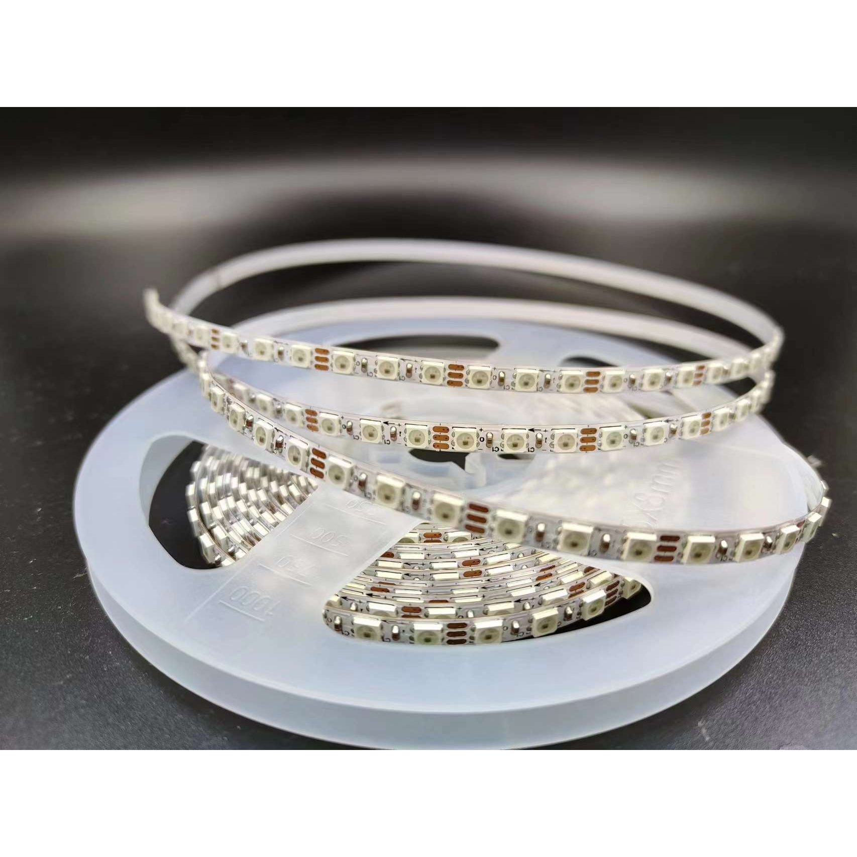 12V 2835 96灯外置IC 3535内置120灯 WS2811 全彩LED灯带