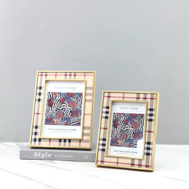 现代简约几何金属边框艺术相框装饰摆件卧室书房电视柜家居装饰品,电子元器件市场,其它元器件,淘宝优惠券,粉丝福利购,淘宝优惠卷