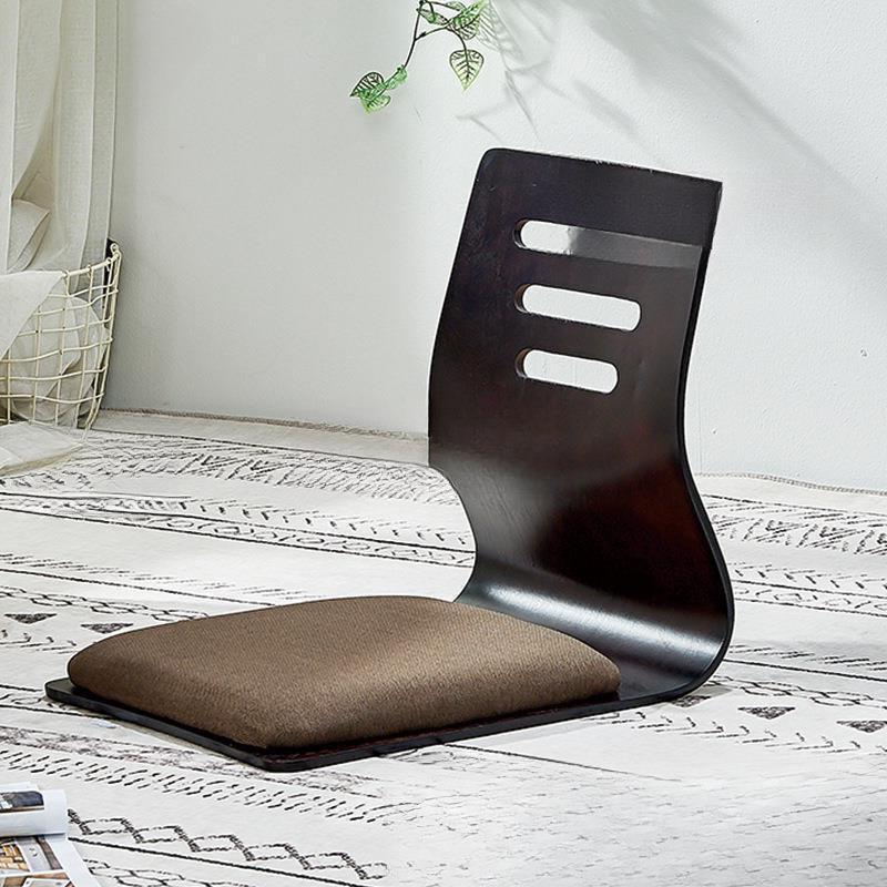 榻榻米椅子床上座椅宿舍懒人椅无腿椅凳日韩靠背椅坐垫飘窗和室椅