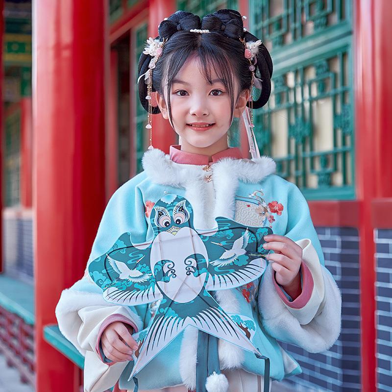 2025新亲子儿童手工自制diy风筝材料包彩色迷你沙燕小风筝半成品