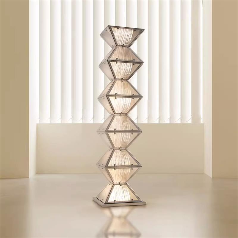 设计师玻璃落地灯 酒店客厅餐厅卧室书房现代简约破碎立式装饰灯