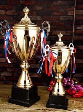 创意金属奖杯篮球羽毛球足球学生体育运动会通用奖牌纪念工厂直发