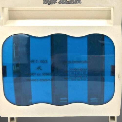 熔断式隔离开关保险丝HR17B 3P40A 63A 100A160A250A400A630A铜件