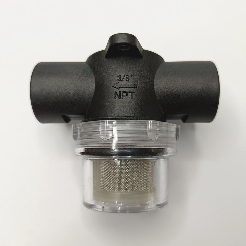 洗地机清水箱滤网透明盖内螺纹过滤器网杯F适配坦能T3ET5E洁驰A1A