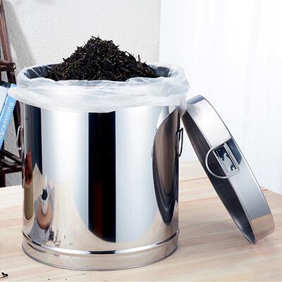 不锈钢茶叶罐大容量茶叶桶储存马口铁陈皮桶小号大号放茶叶的茶桶