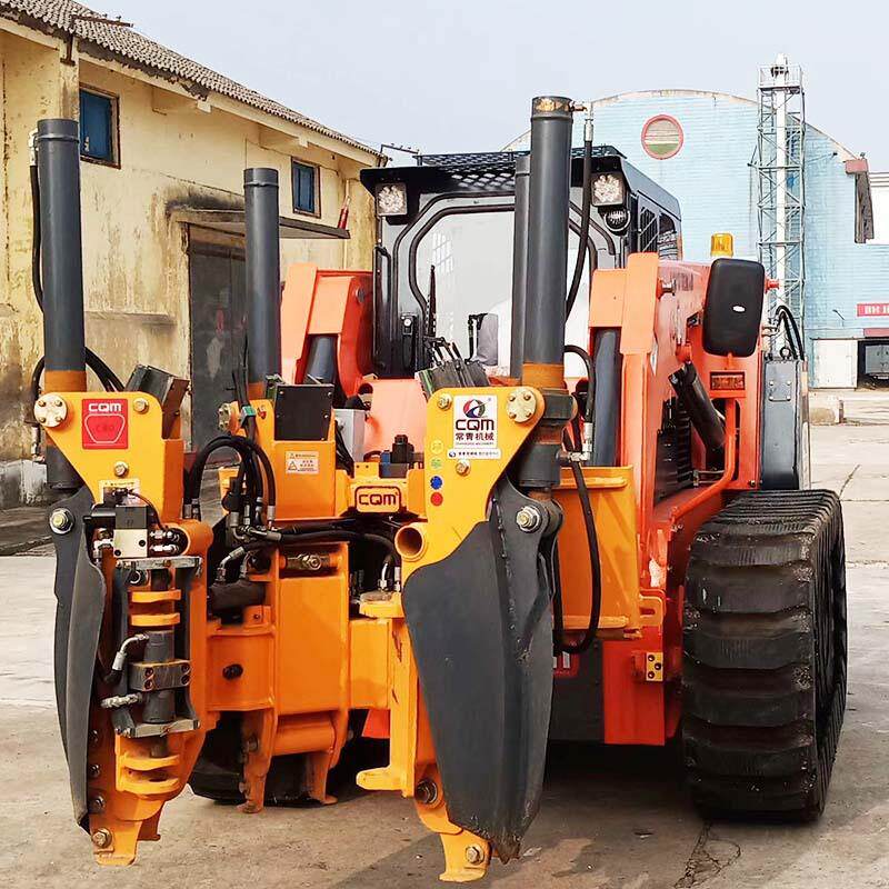 滑移铲车改装苗圃绿化树木苗护根带土球移植挖树机 全自动挖树机