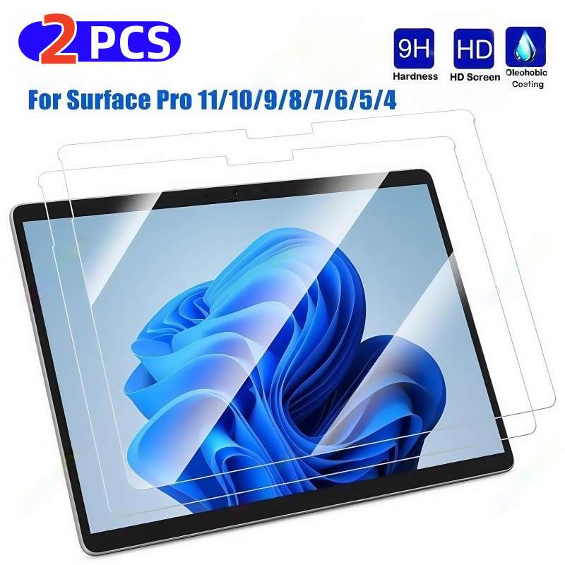 适用微软surfacepro9平板钢化膜pro8/pro7/por10/por11屏幕保护膜
