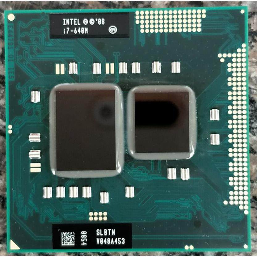 原装正式版 I7 640M 2.8-3.46G KO步进 笔记本CPU 一代HM55芯片组