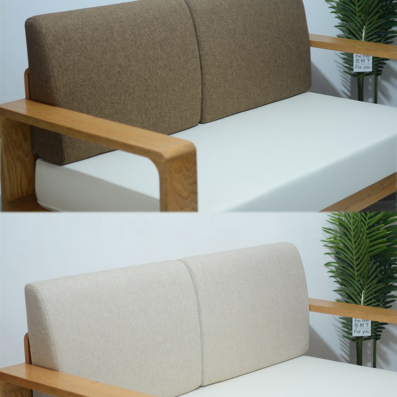 床头枕大靠背海绵弧形垫现v代实木沙发硬靠背舒适靠枕硬靠垫定做