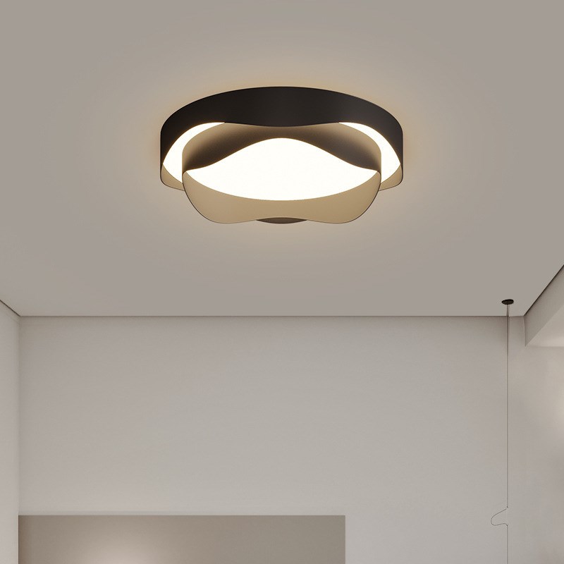 2023新款极简卧室灯吸t顶灯北欧简约现代客房圆形餐厅房间主卧室