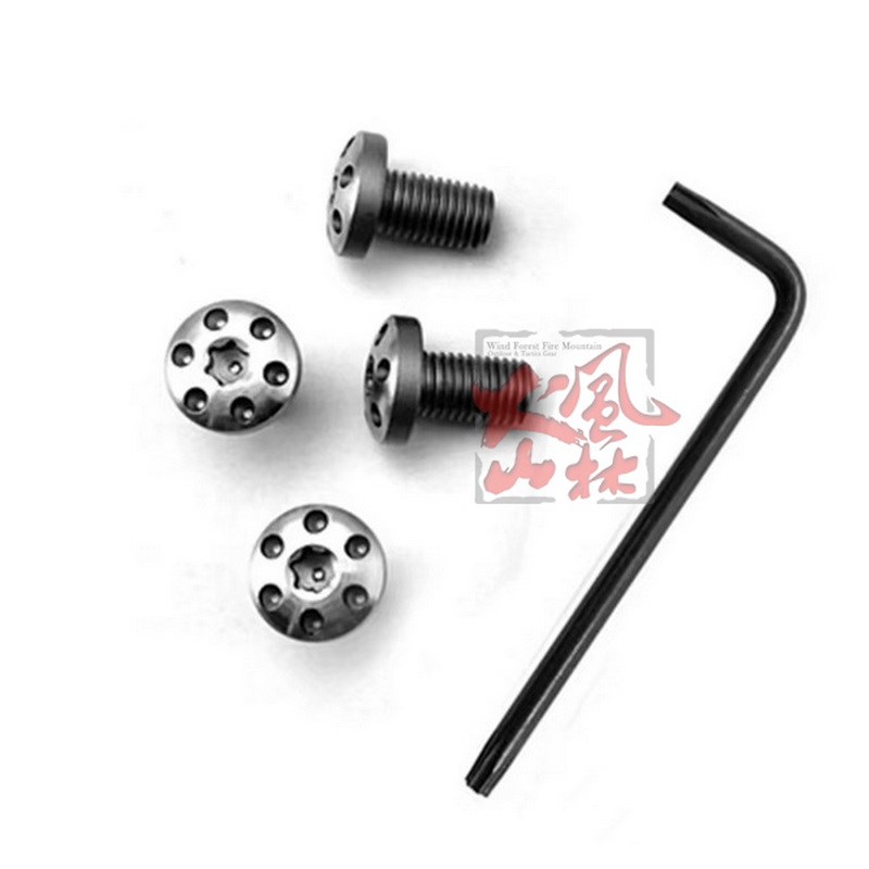 风林火山P2/P8/Costa/2011/番茄/法警/蝮蛇不锈钢CNXC手柄装饰螺