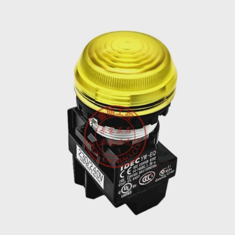 原装和泉IDEC黄色指示灯 YW1P-v2EQM3Y 220V YW-EQ按钮2EQ4Y 24V