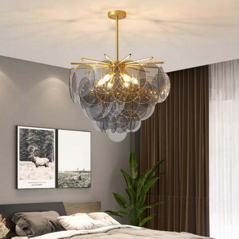 北欧风格后现代吊灯网红客厅灯简约创意个性浪漫风铃W卧室餐厅灯