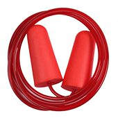 代尔塔独立装 NRR33dB PU发泡防噪音学习耳塞隔音带线耳塞SNR37db