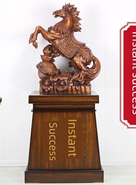 采购产品马饰d品,立功立业,落地工艺品,纯铜,家庭客厅,办公室,发