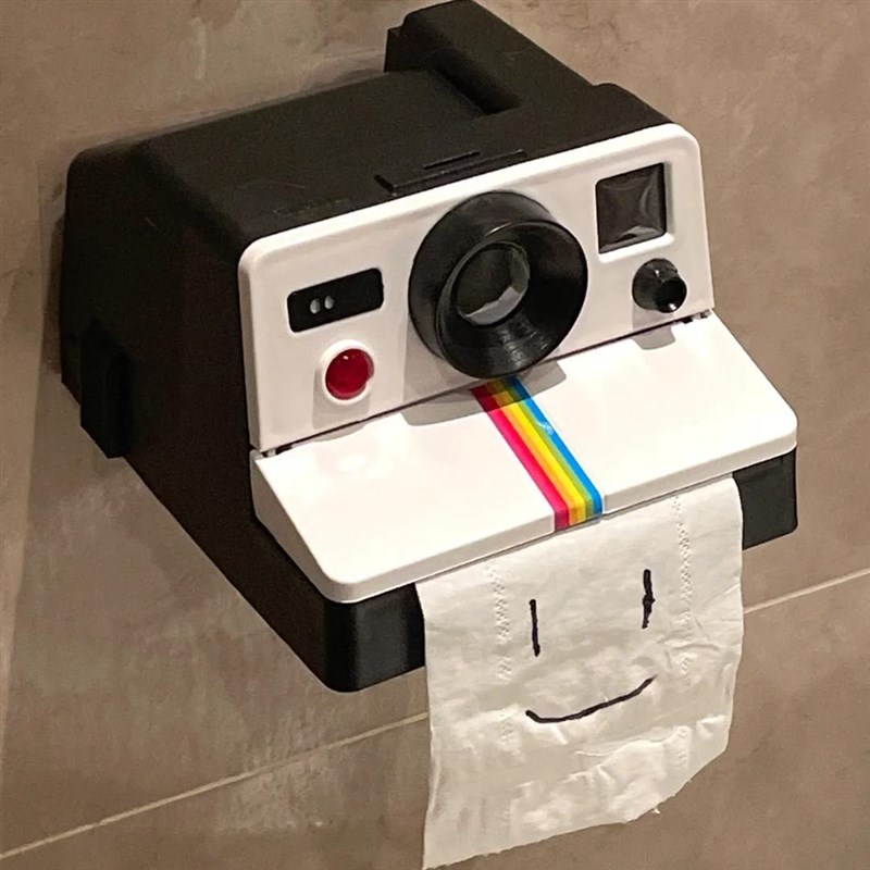 复古相机纸巾盒送男友壁挂式厕所卫生间免打孔家R用礼物创意抽纸