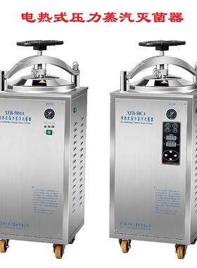 XFH-100CA高压蒸汽灭菌锅自动100L医用不锈钢立式消毒锅高温灭菌