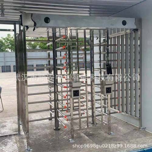 武汉工地闸机全高转闸人脸识别十字转闸门对接住建局平台通道闸