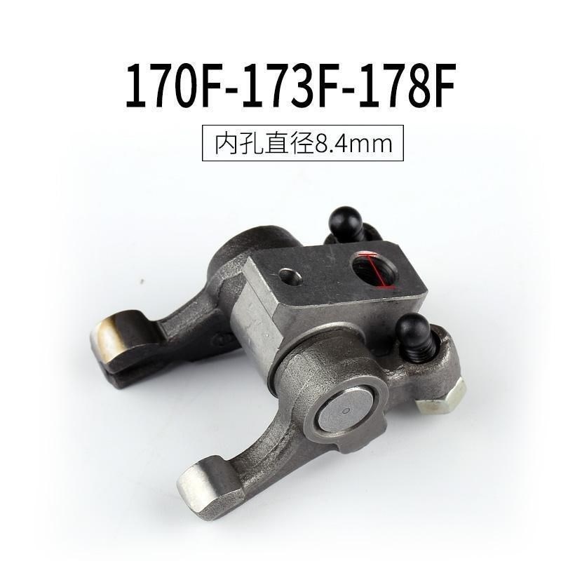 单缸风冷柴油发电微耕机173/178/186FA 1M88F气门调节螺丝摇臂总