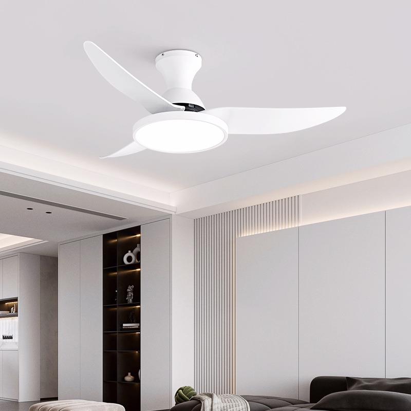 普瑞全光谱护眼风扇灯家用客厅餐厅简约现代超薄智能护眼吊灯