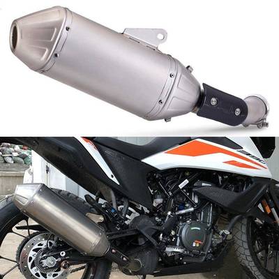 KTM DUKE 250 390 RC390 KTM250 KTM390不锈钢中尾段排气管套装